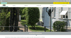 Desktop Screenshot of albergo-gardenia.ch